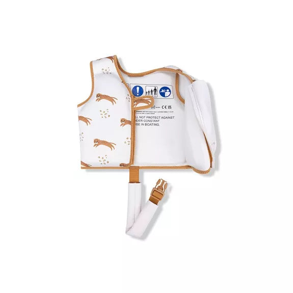 Gilet de natation léopard