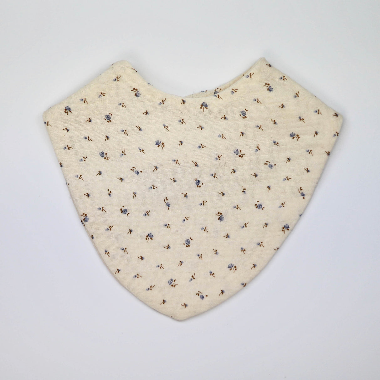 Bandana bouton bleu