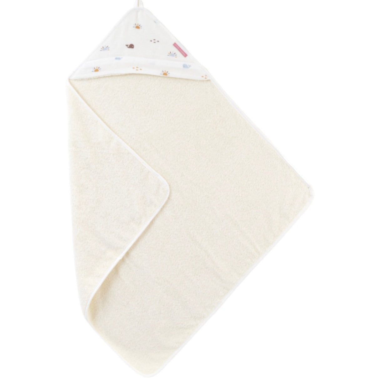 Cape de bain bébé coton bio malo