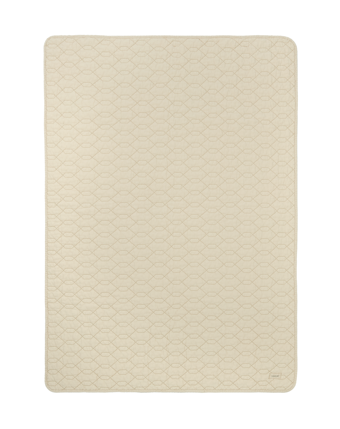 Couverture Wabi-Sabi matelassée en coton lavé ginger