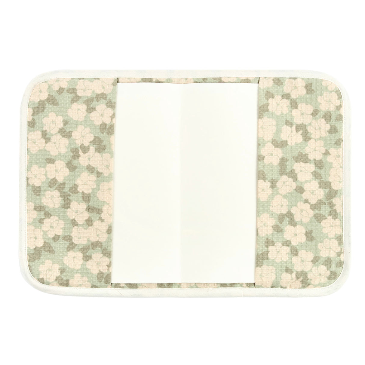 Protège carnet de santé nid d'abeille Poema - Green Sakura