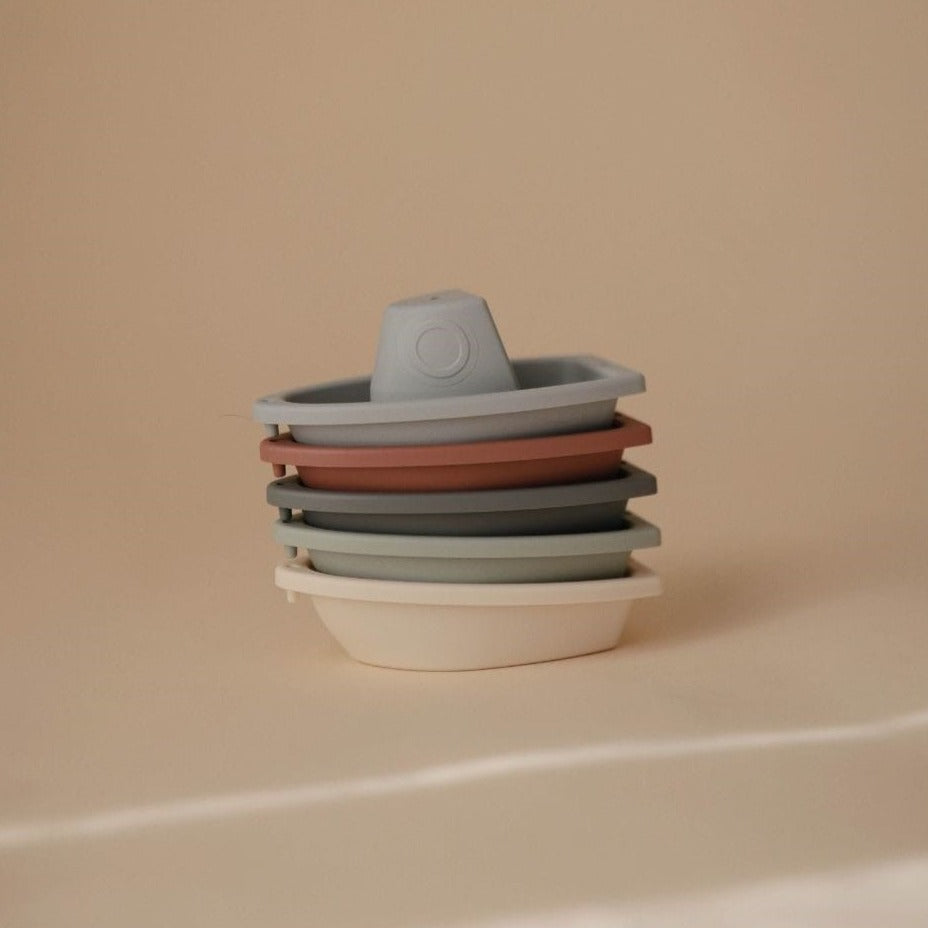 Lots de 5 bateaux - Mushie