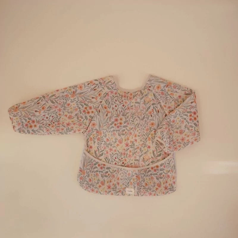 Bavoir tablier fleurs bloom