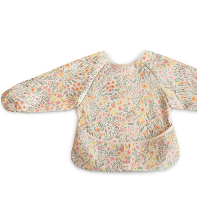 Bavoir tablier fleurs bloom