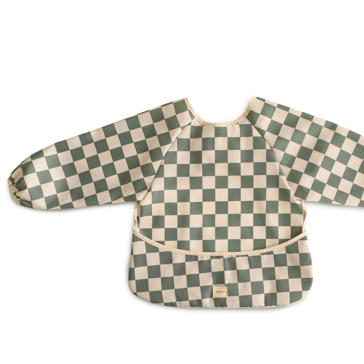 Bavoir tablier damier