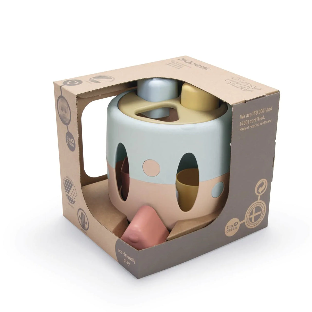 Boite à formes en bioplastique
