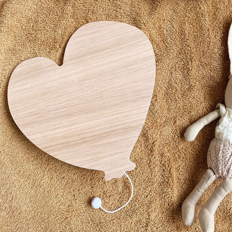 Boite à musique coeur en bois