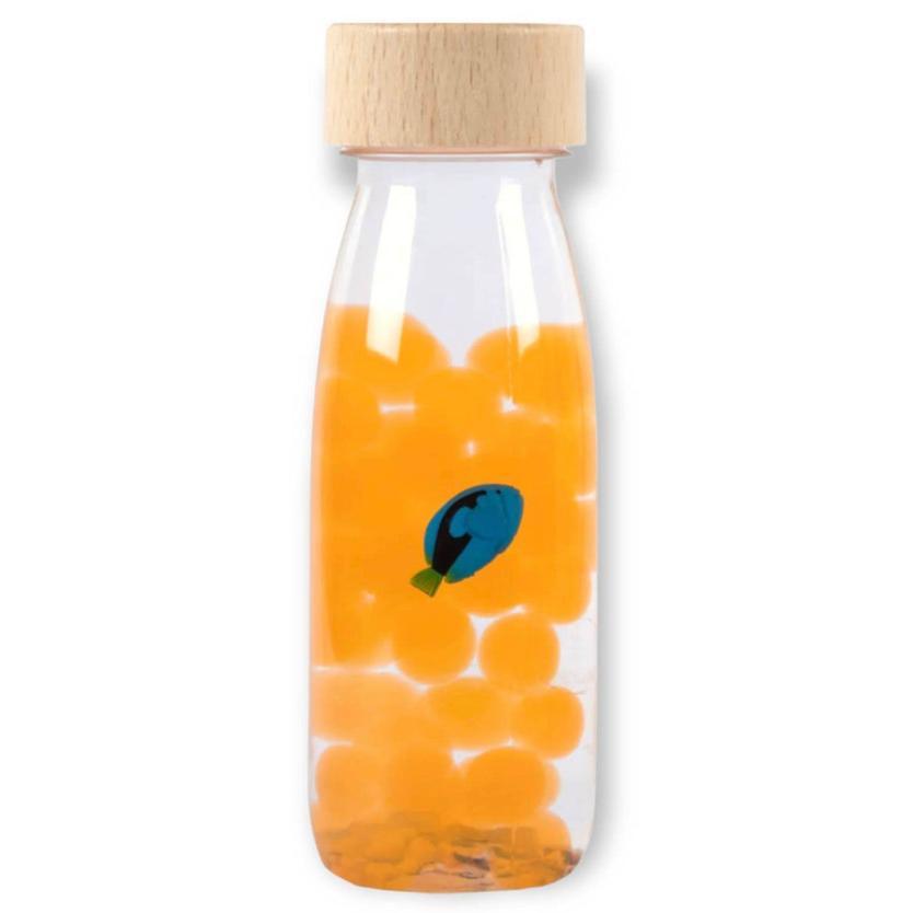 Bouteille sensorielle Blue Tang - Petit boum