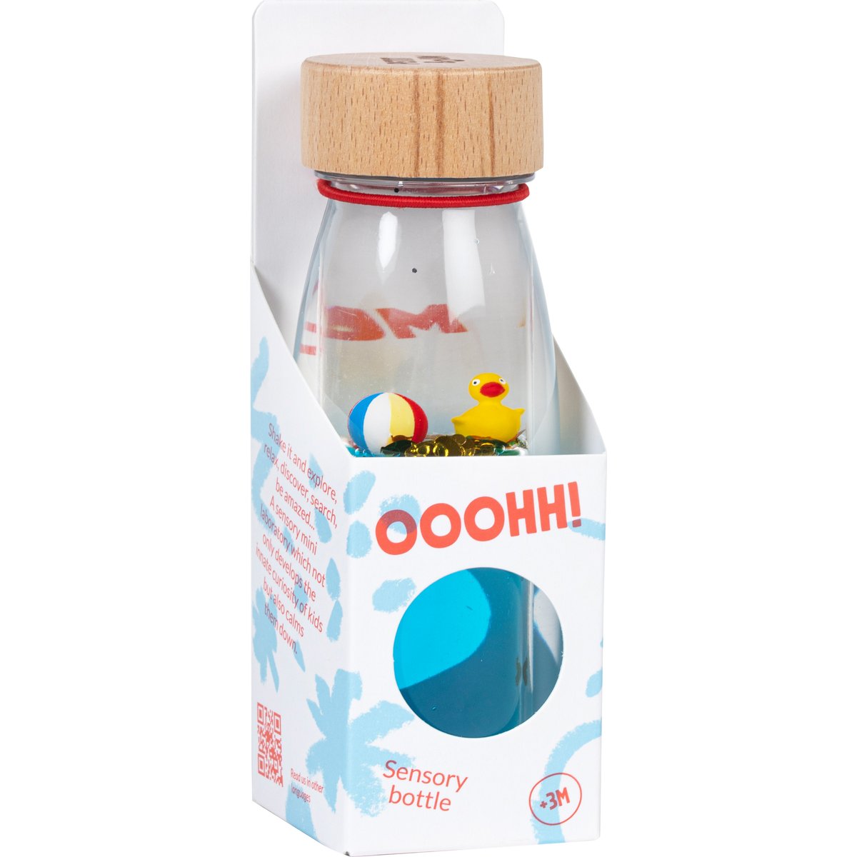 Bouteille sensorielle canard - petit boum