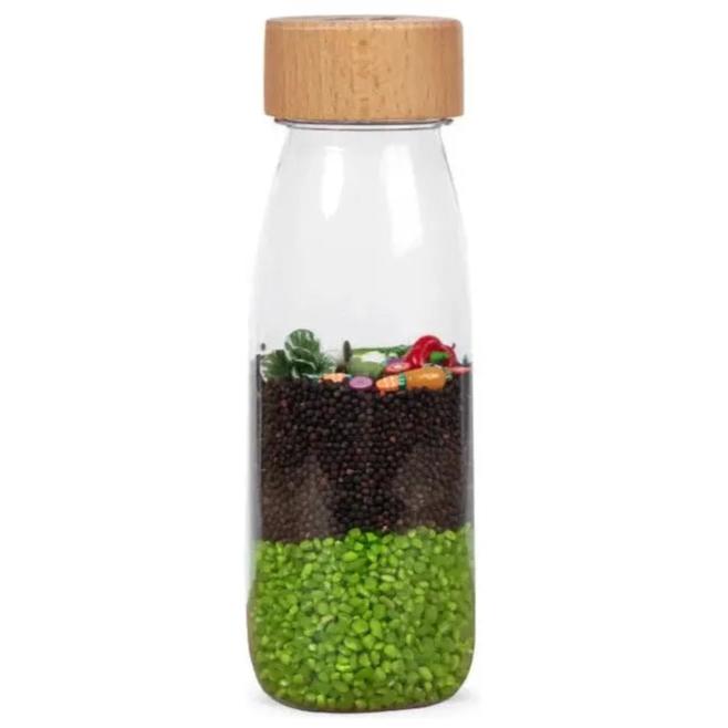 Bouteille sensorielle légumes - Petit boum