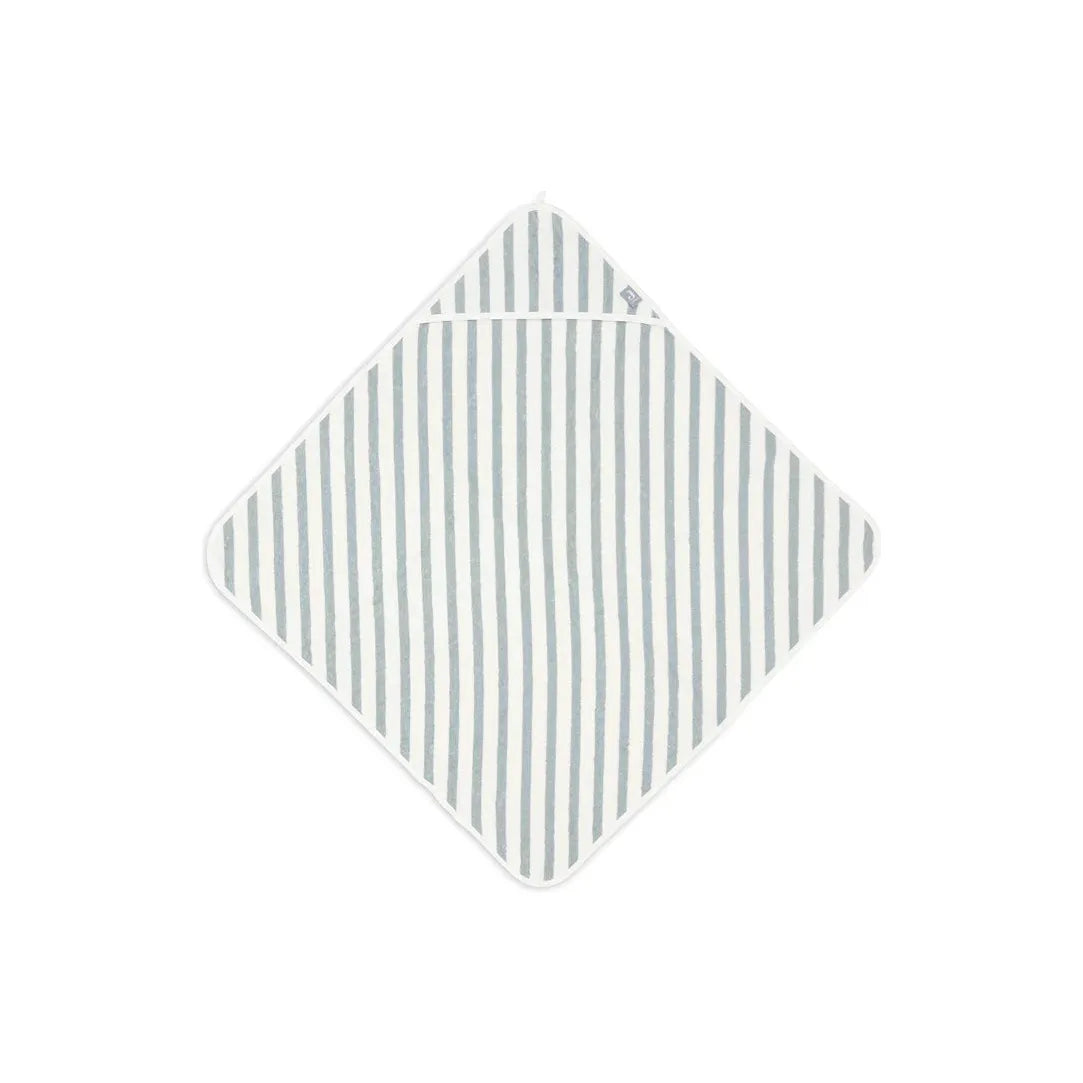 Cape de bain bébé rayée Sea Green