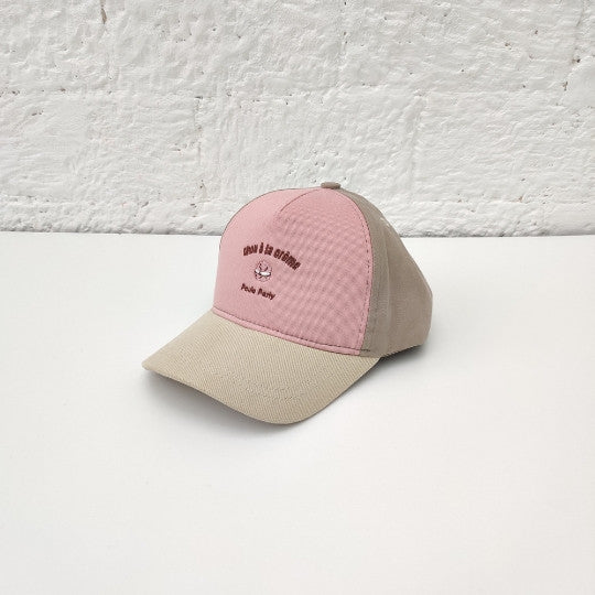 Casquette bébé enfant Chou à la crème 18mois - 4 ans
