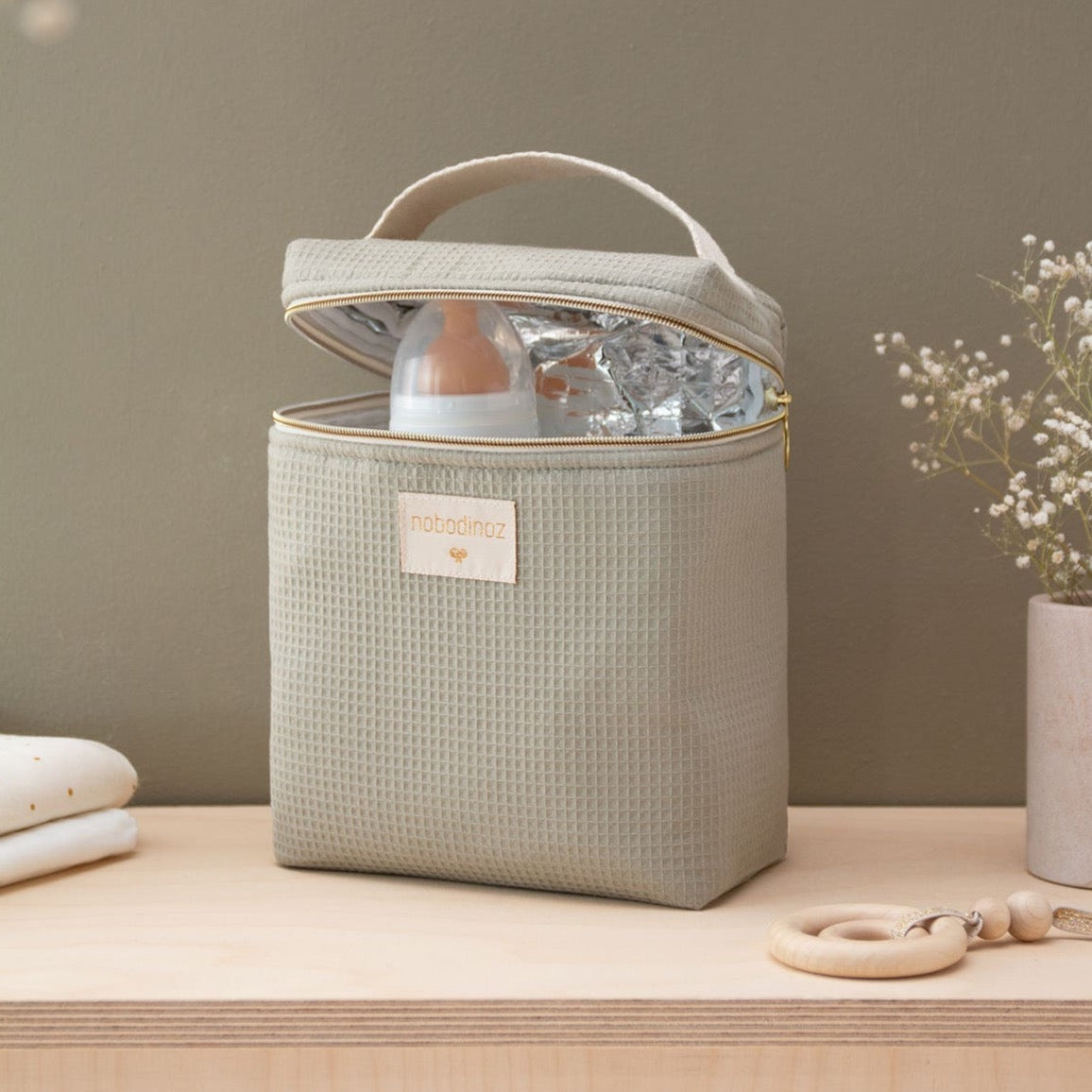 Sac isotherme Nobodinoz concerto - Laurel Green