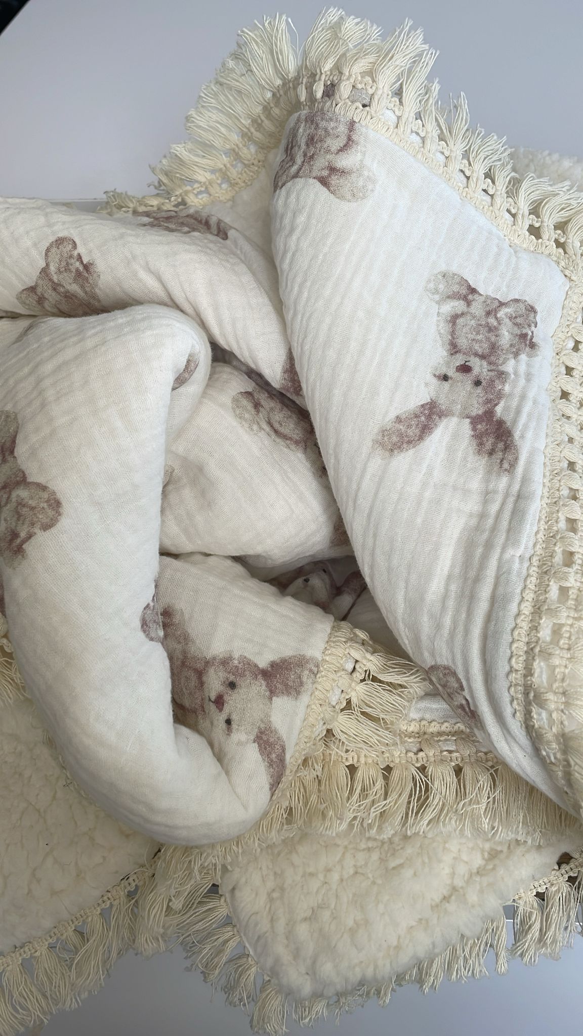 Couverture petits lapins XL
