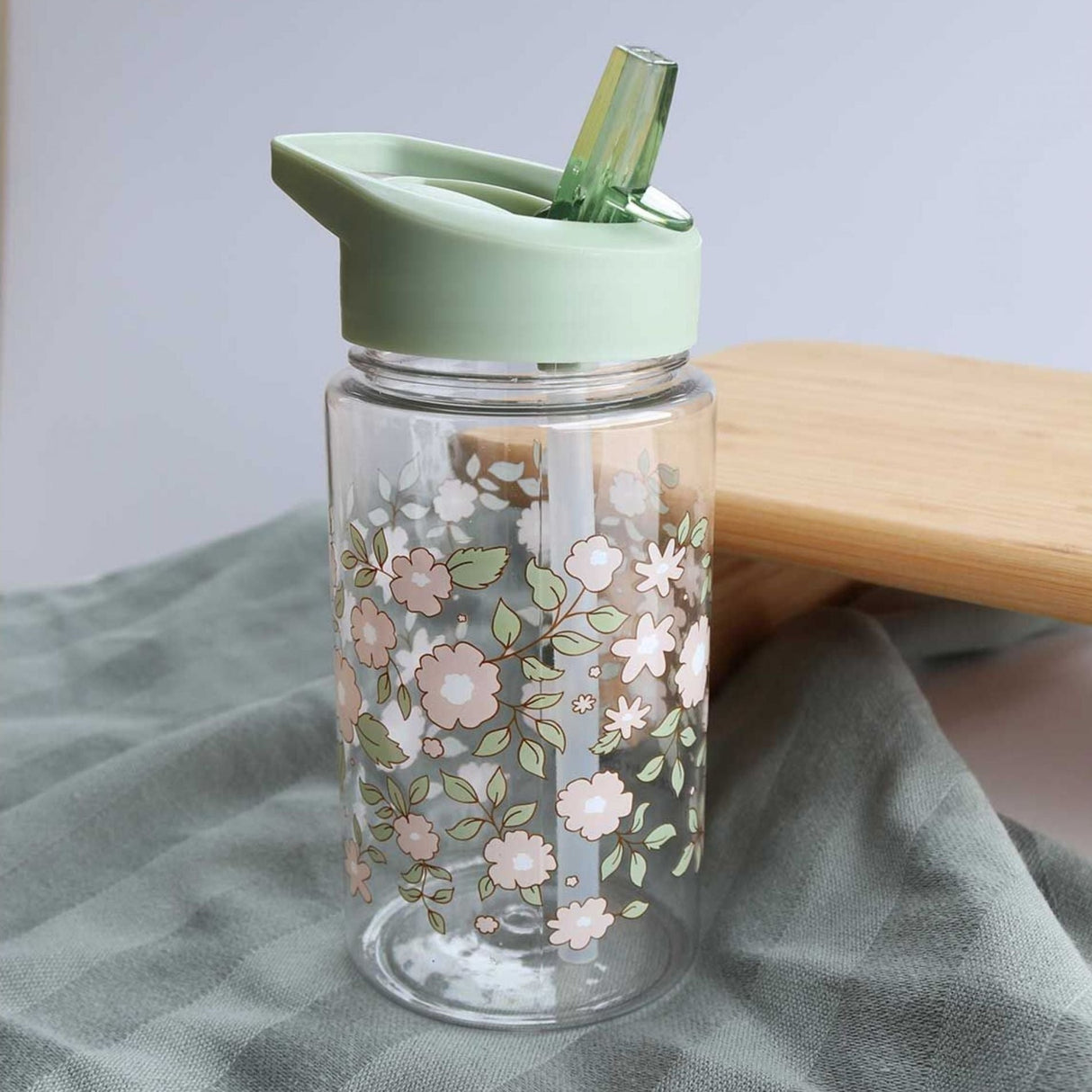 Gourde fleurs sauge