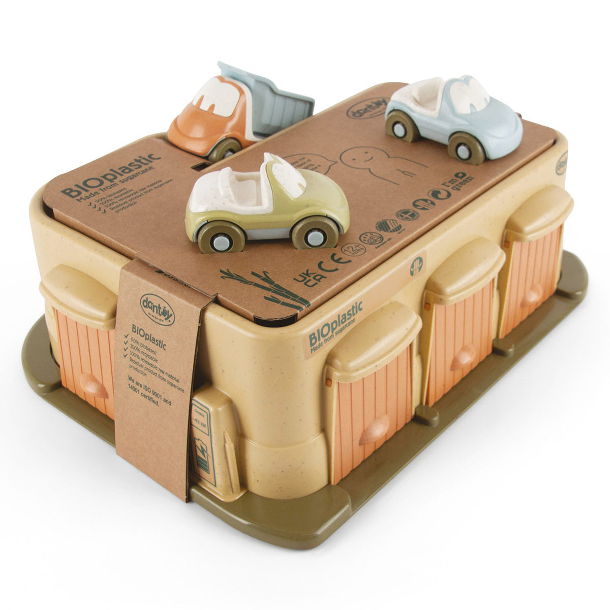 Garage à voitures en bioplastique