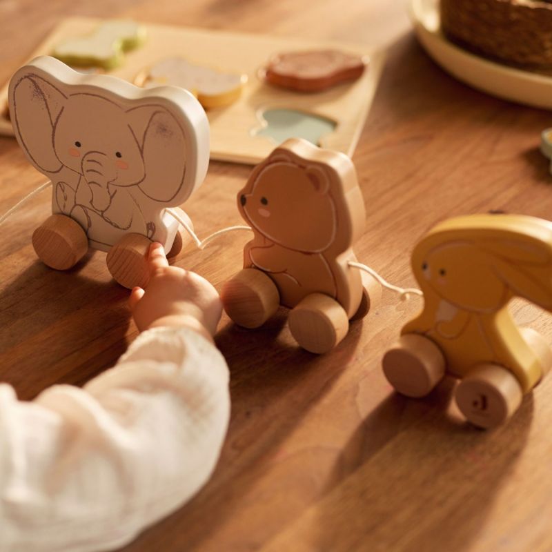 Jouet en bois à tirer Jollies