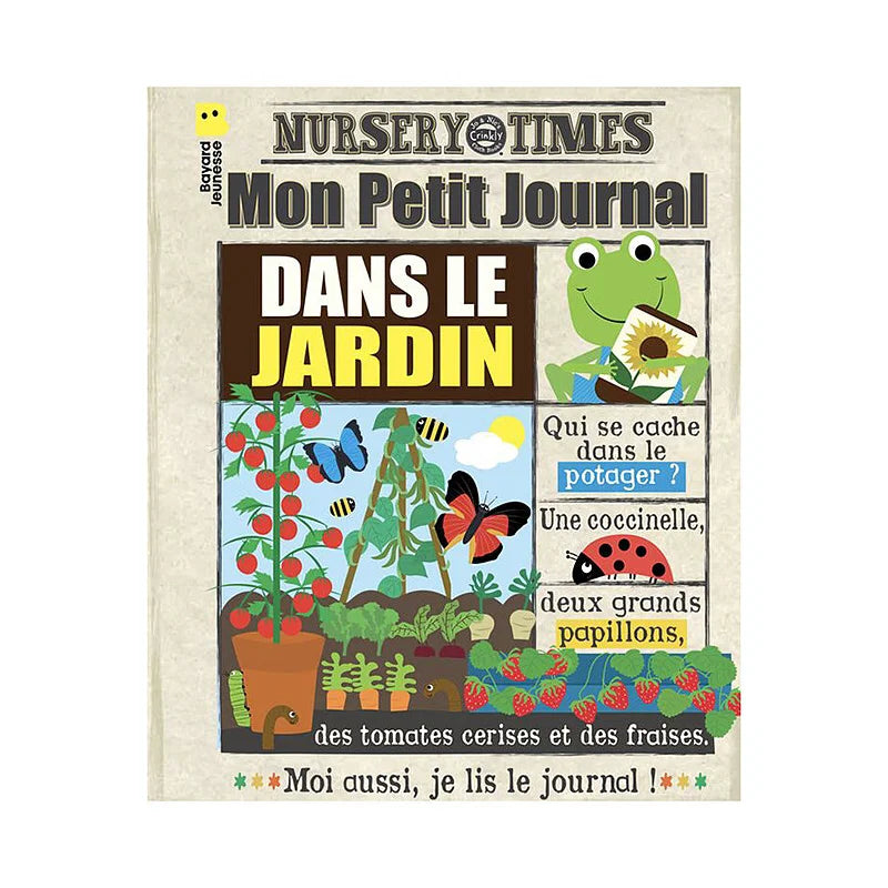 La gazette "Mon journal en tissus Dans le jardin"