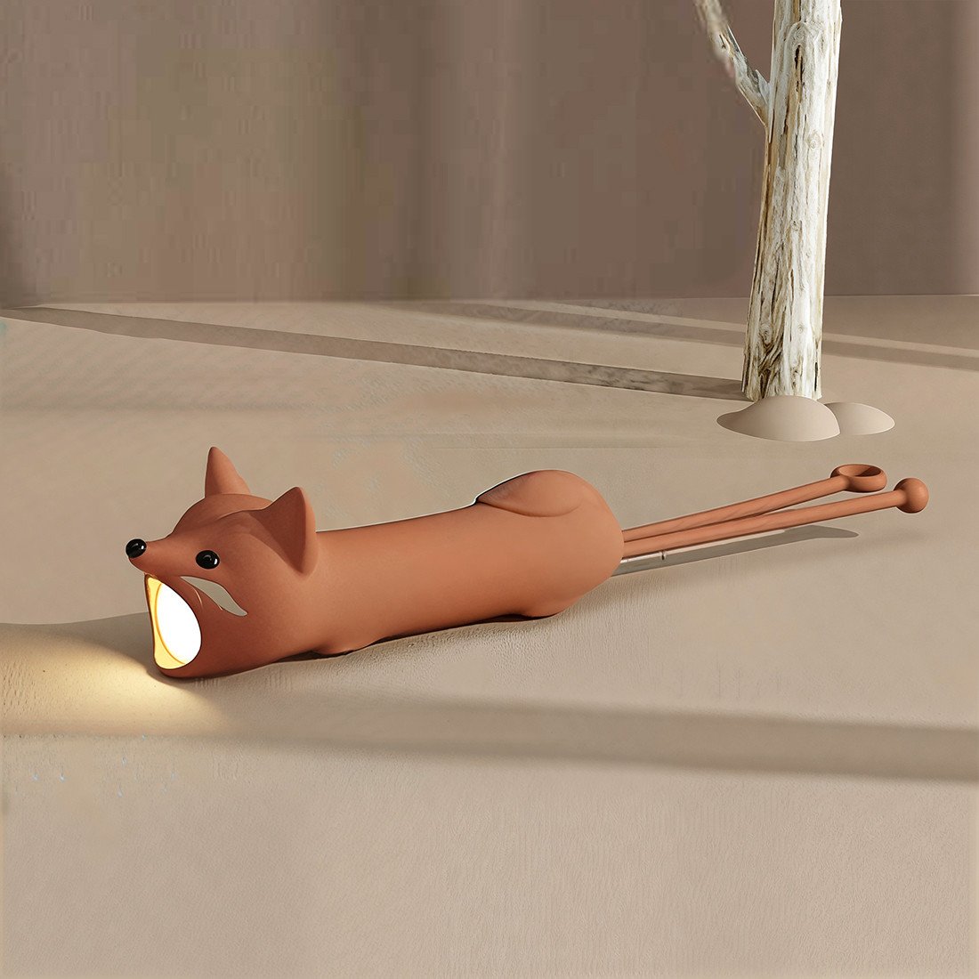 Lampe de poche renard
