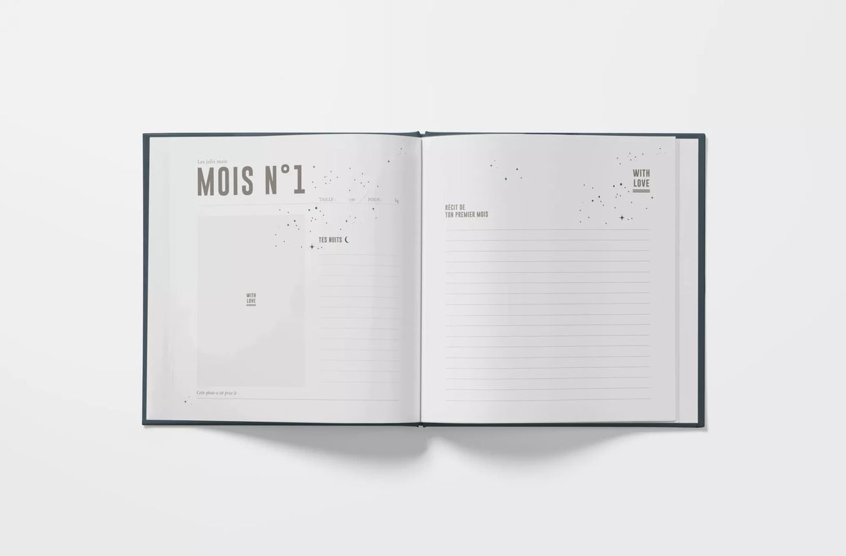 Livre de naissance Céleste Zakuw - Bois de rose