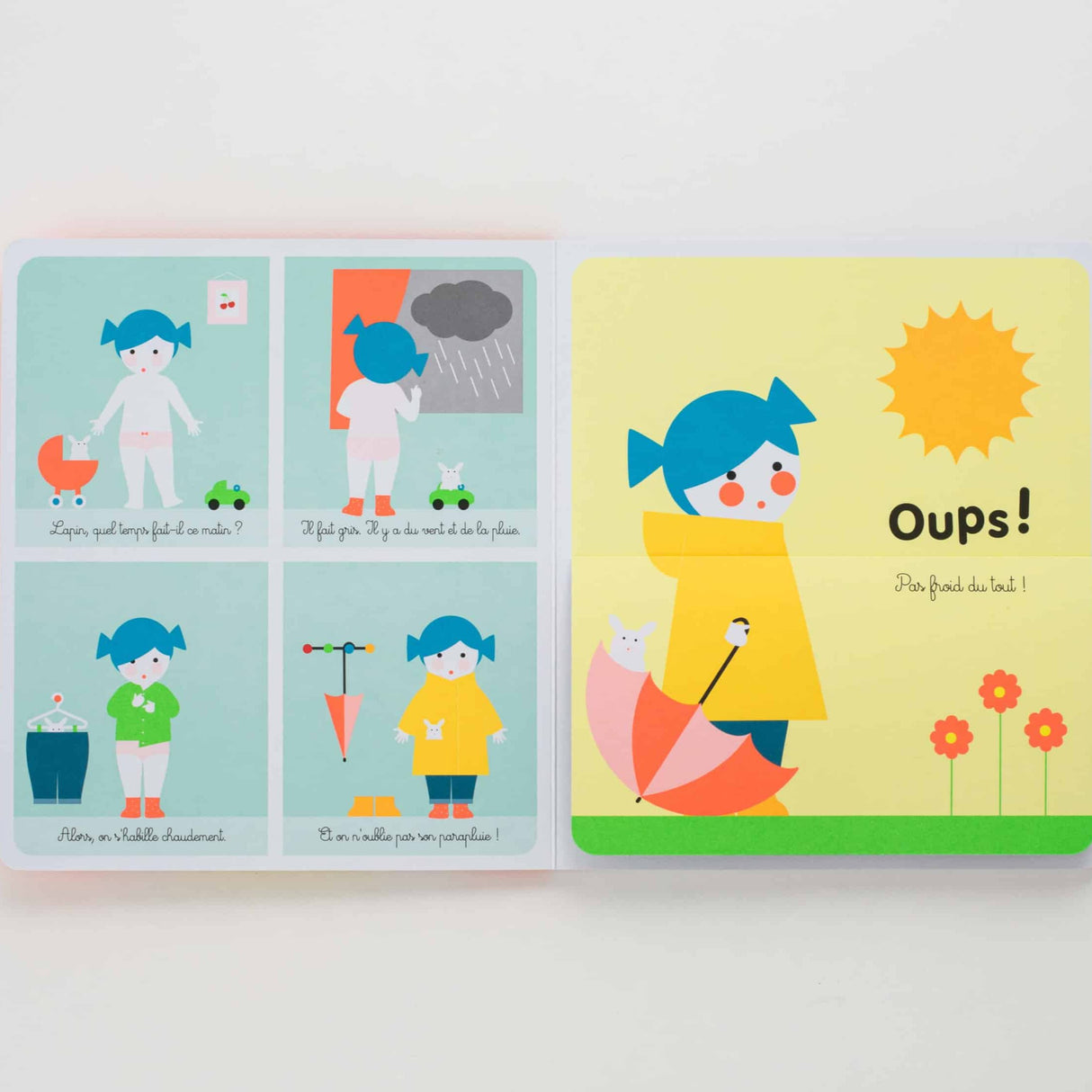 Livres à flaps Oups Mila !