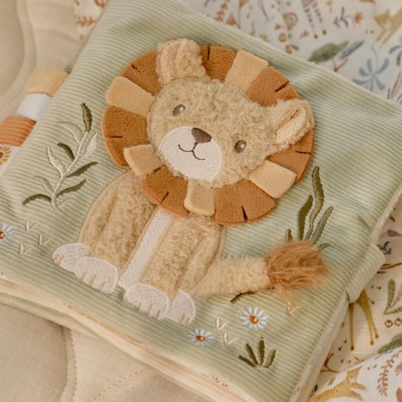 Livre d'éveil tissu - Safari Friends