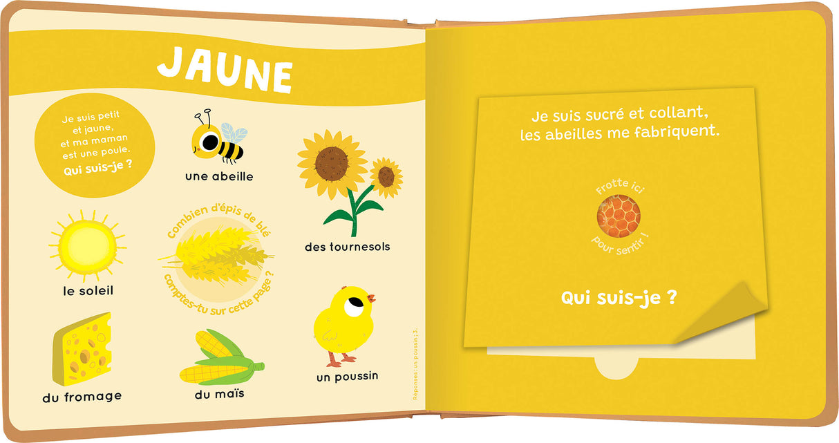 Mon livre des odeurs et des couleurs | La ferme