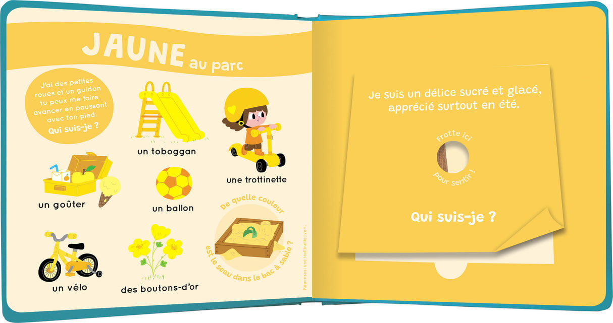 Mon livre des odeurs et des couleurs | Ma journée