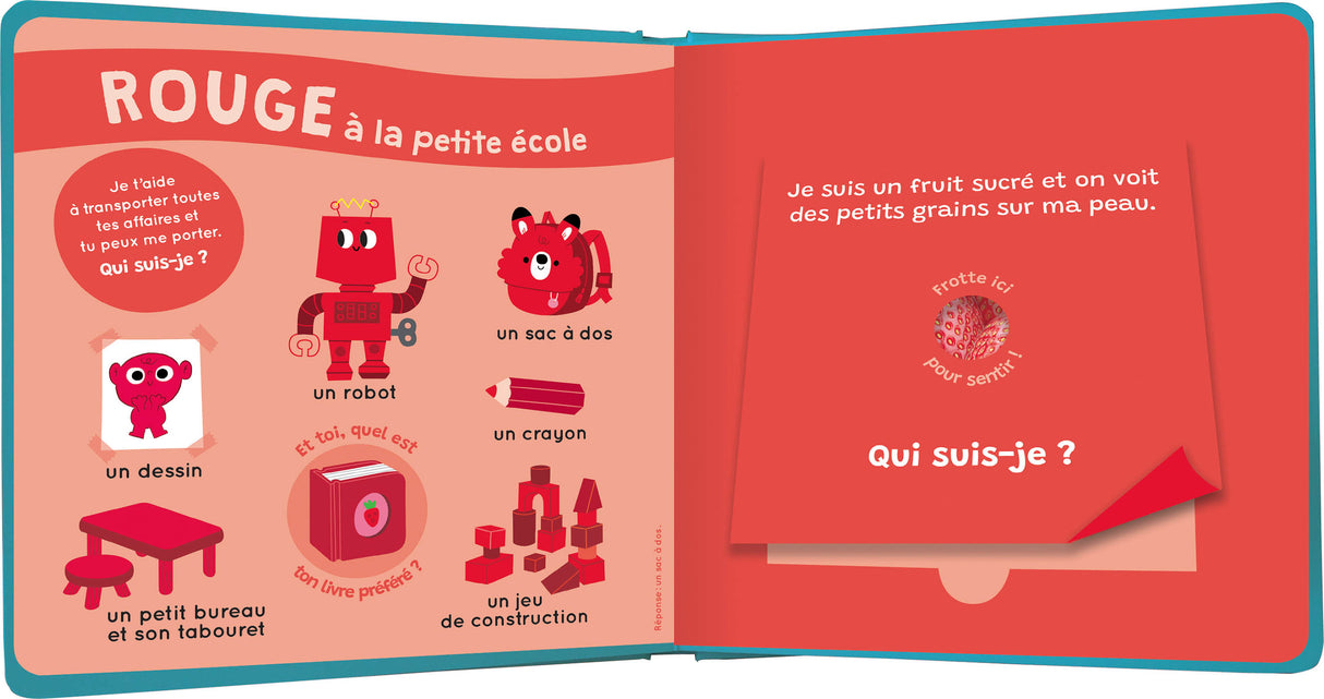 Mon livre des odeurs et des couleurs | Ma journée