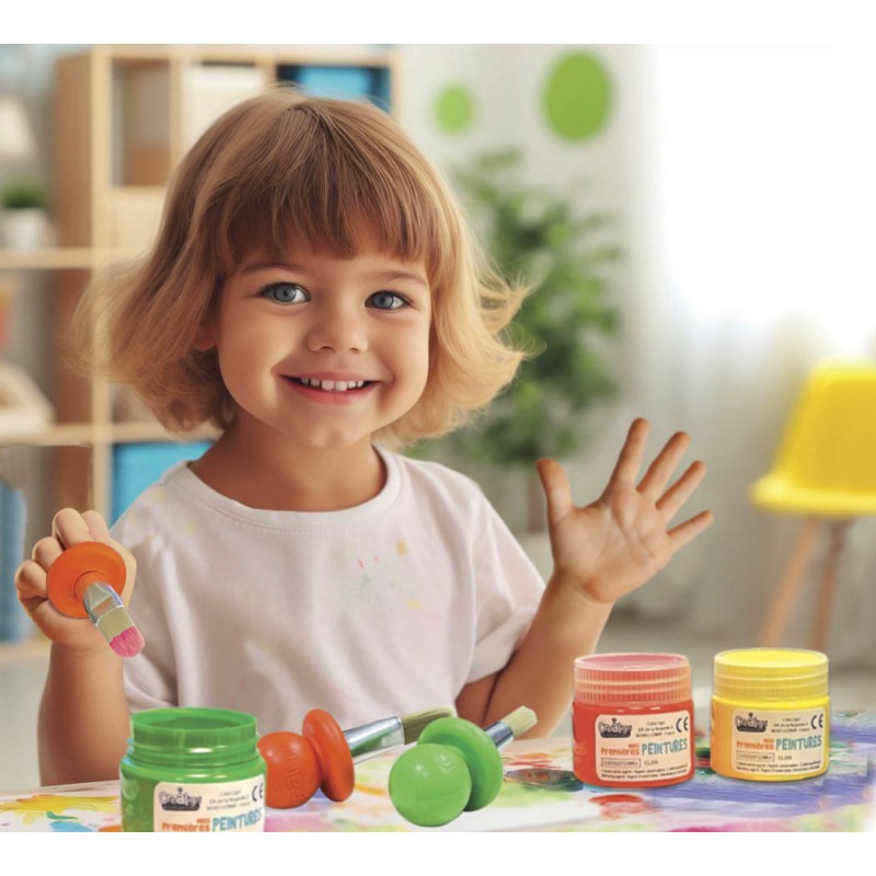 Mes premières peintures - 4 pots