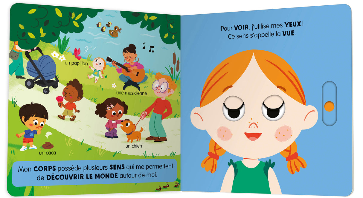 Livre Mon Anim'agier - Les 5 sens
