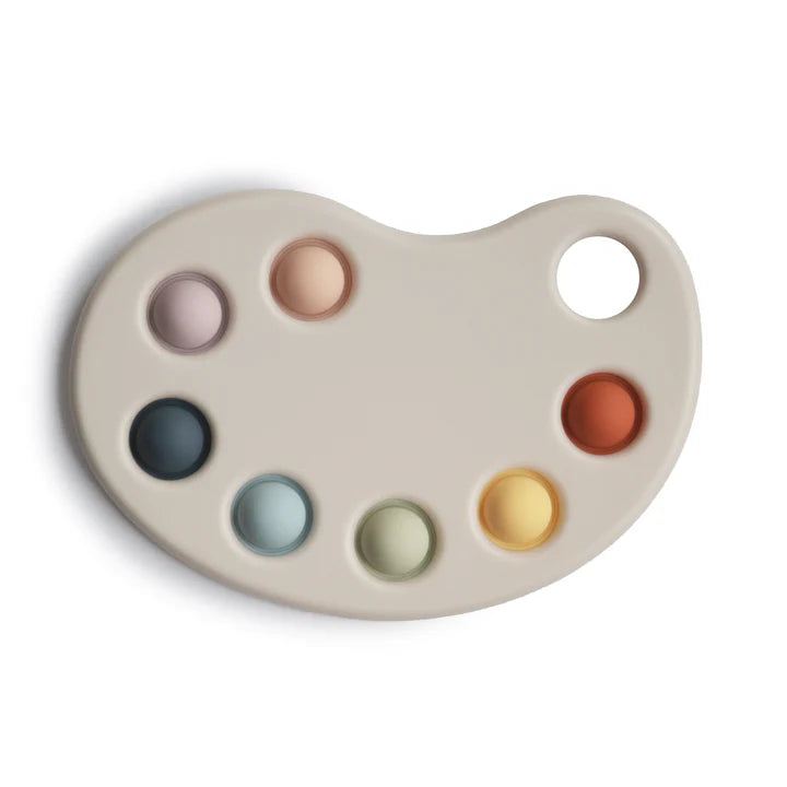 Palette de peinture à presser Mushie