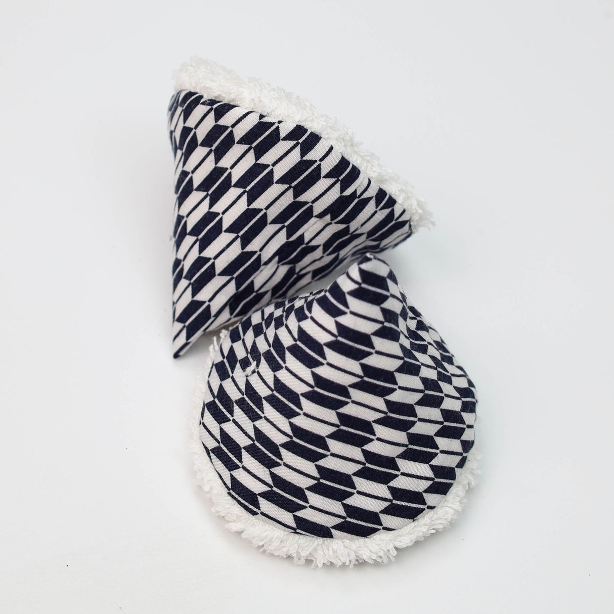 Pare pipi flèche blanc/bleu (lot de 2)