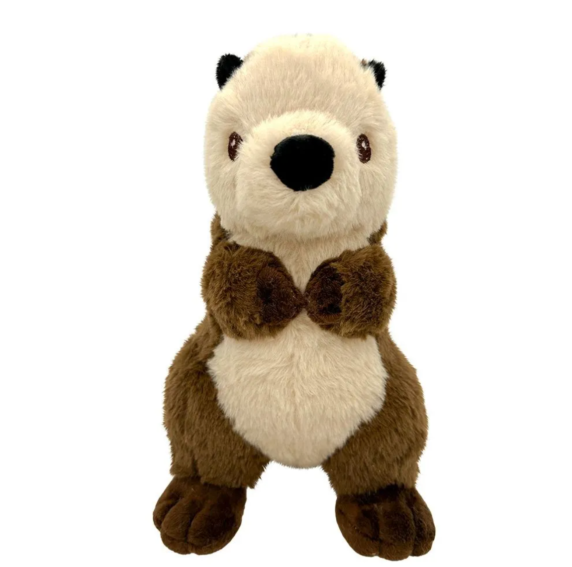 Peluche bouillotte loutre