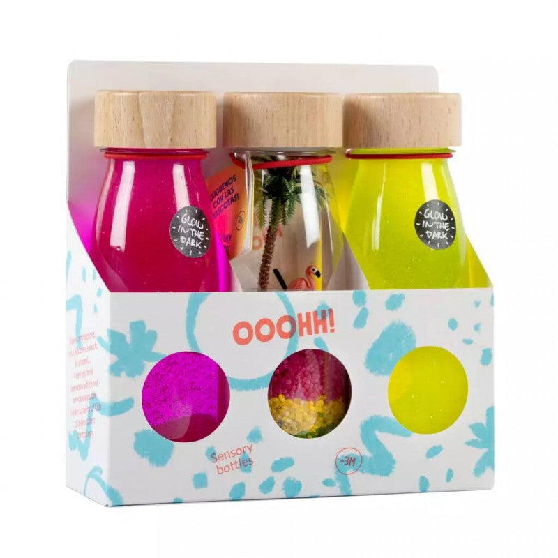 Bouteilles sensorielles pack paradis - Petit boum