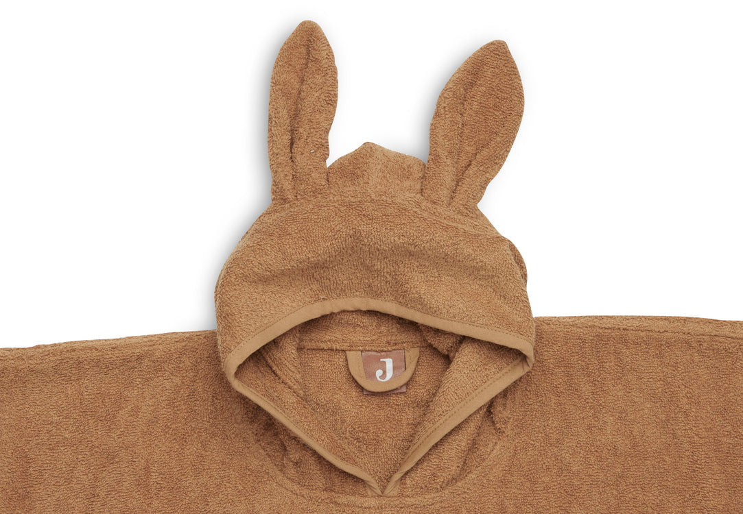 Poncho de bain caramel