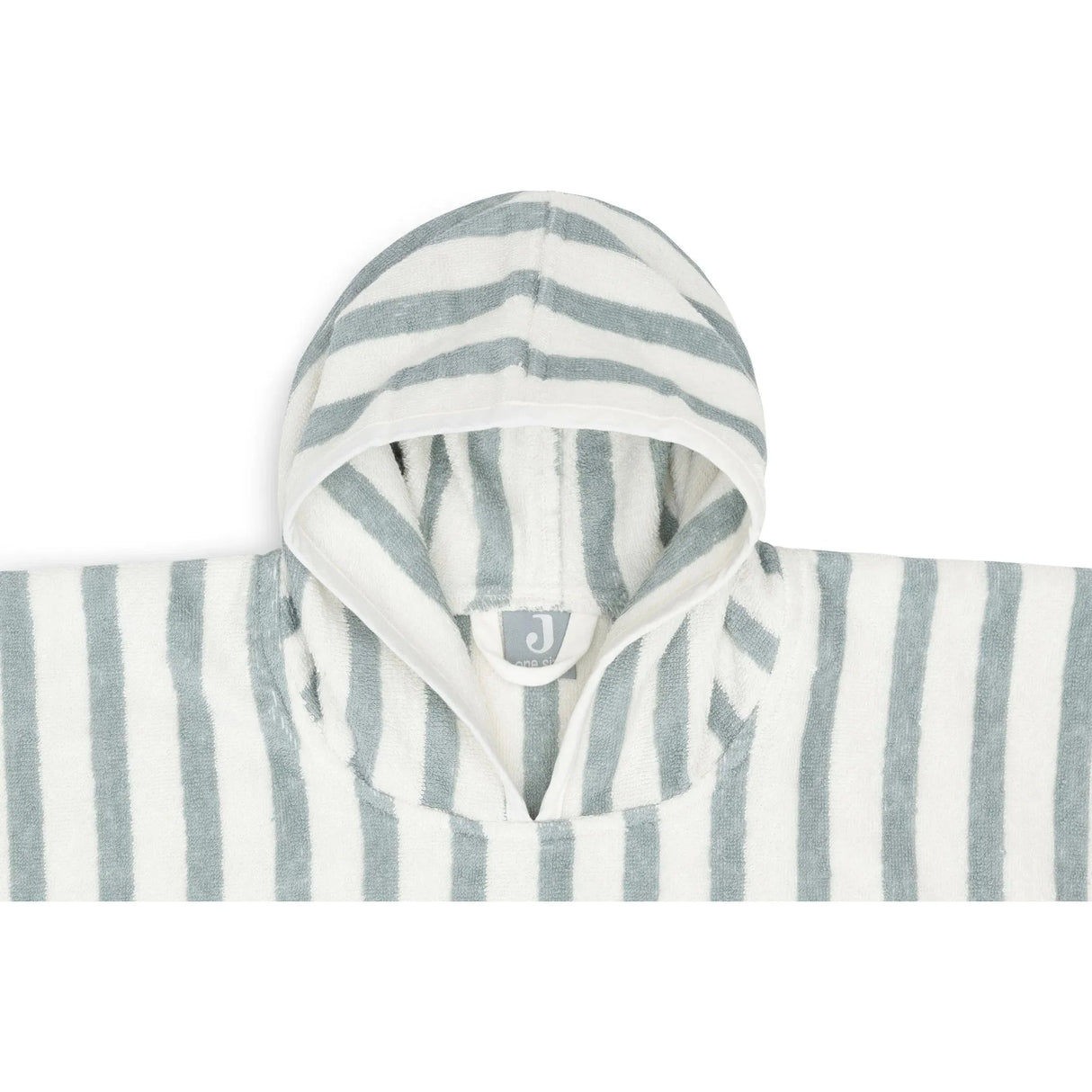Poncho de bain rayé sea green