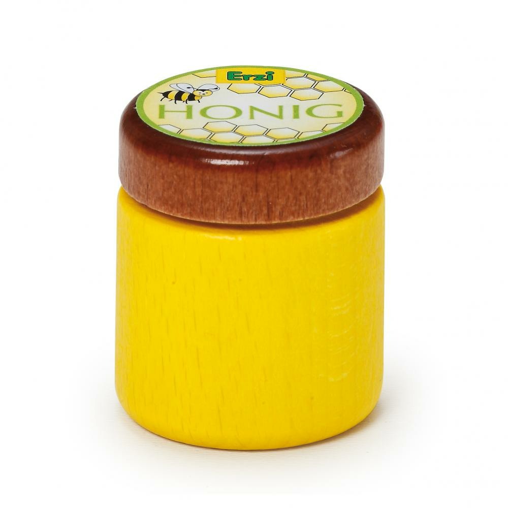 Mini pot de miel pour dinette en bois