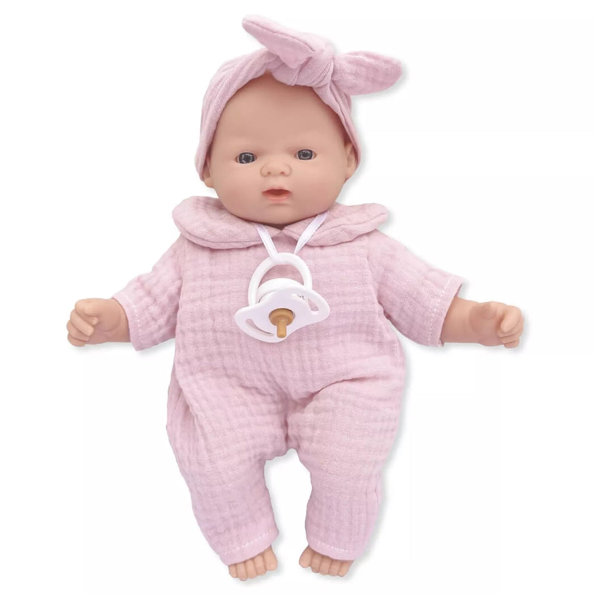 Petite poupée Nina 26 cm rose