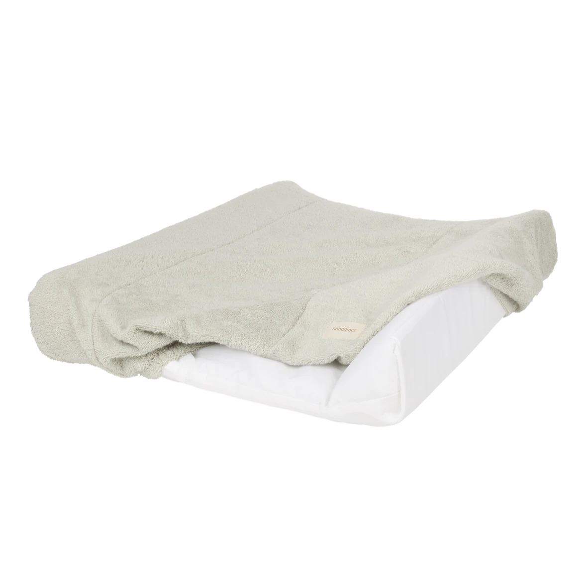 Housse matelas à langer Nobodinoz So Cute - Sage green