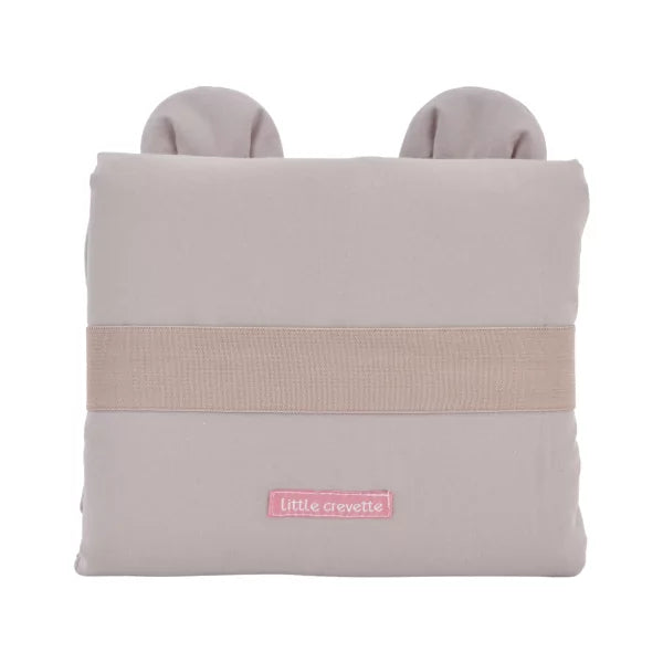 Tapis à langer nomade ourson Lilas