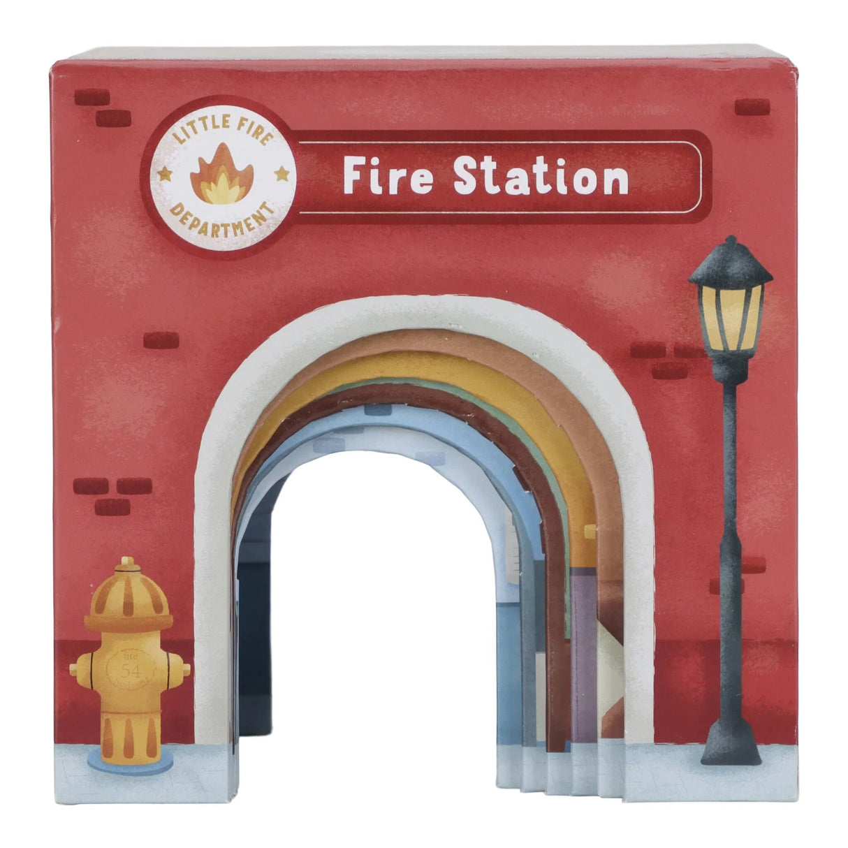 Blocs empilables avec voitures