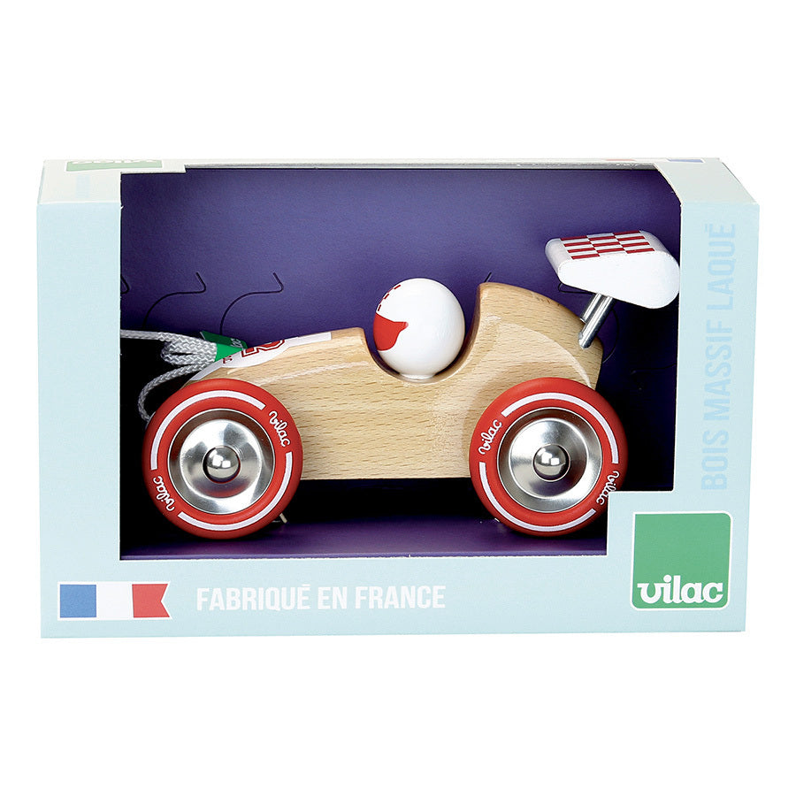 Jouet à tirer Voiture de course - made in France