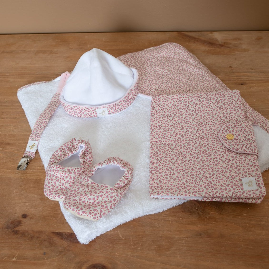 Chaussons bébé Lilas