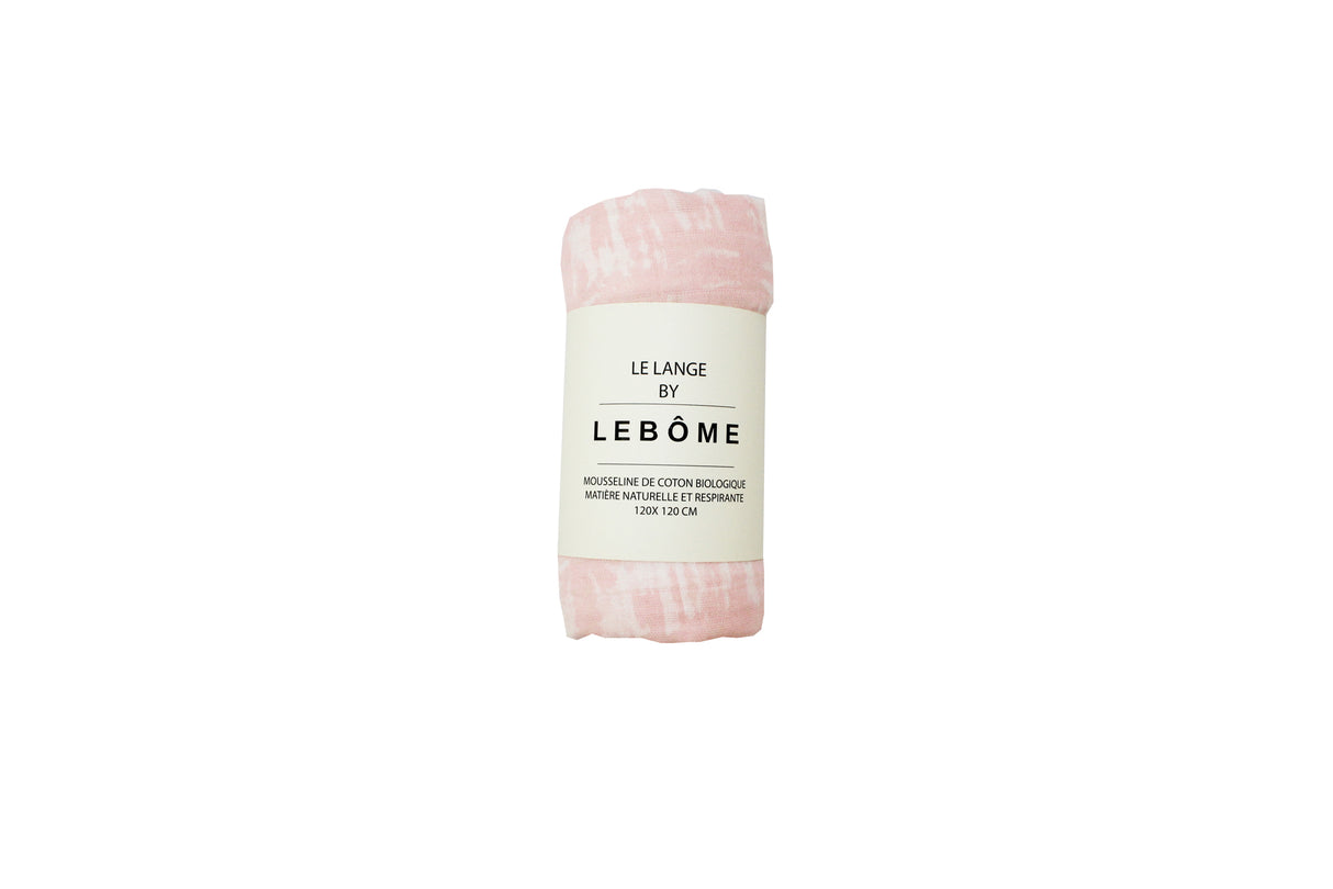 Lange rose et blanc