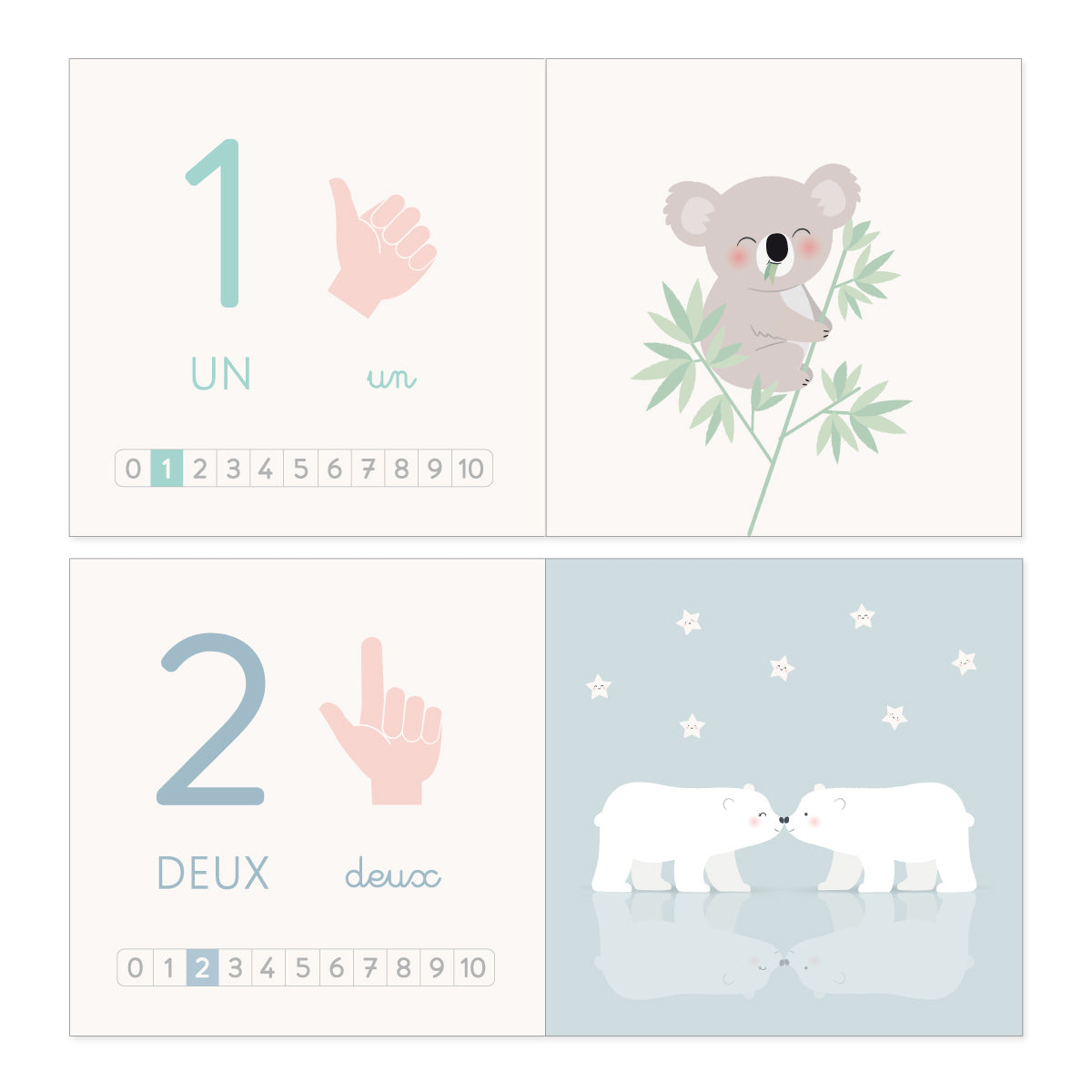 Livre j'apprends les chiffres en images
