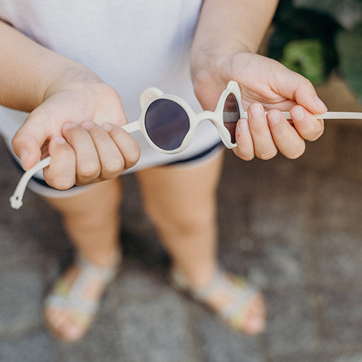 Lunettes de soleil Ourson Crème - KI ET LA