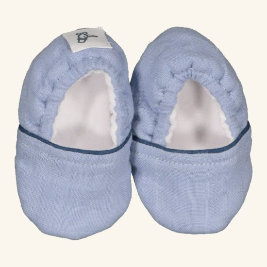 Chaussons bébé Bleu