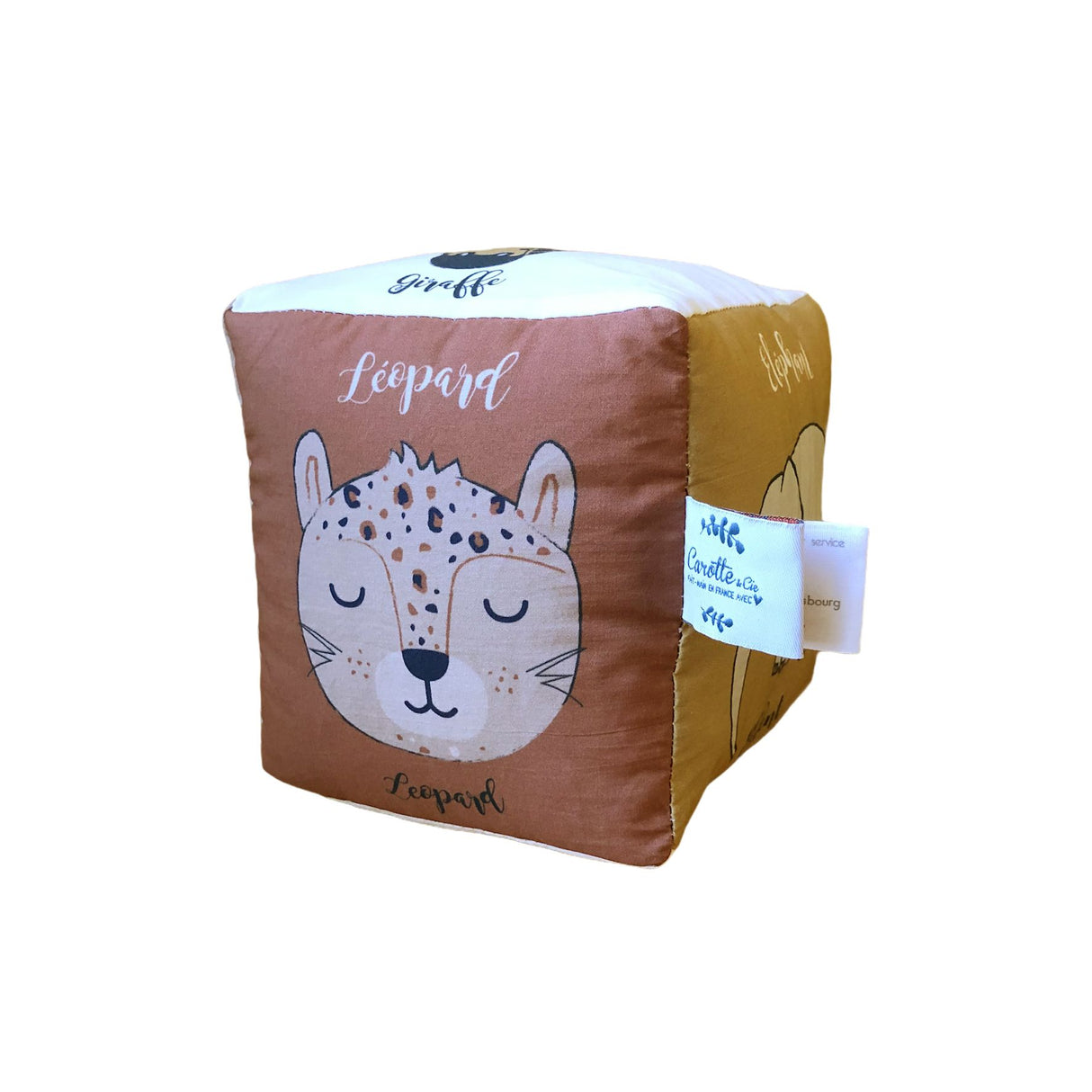 Cube d’éveil Animaux de la savane