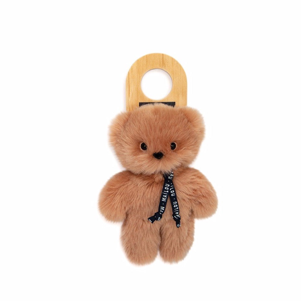 Doudou ours Le Petit Frenchie Marron